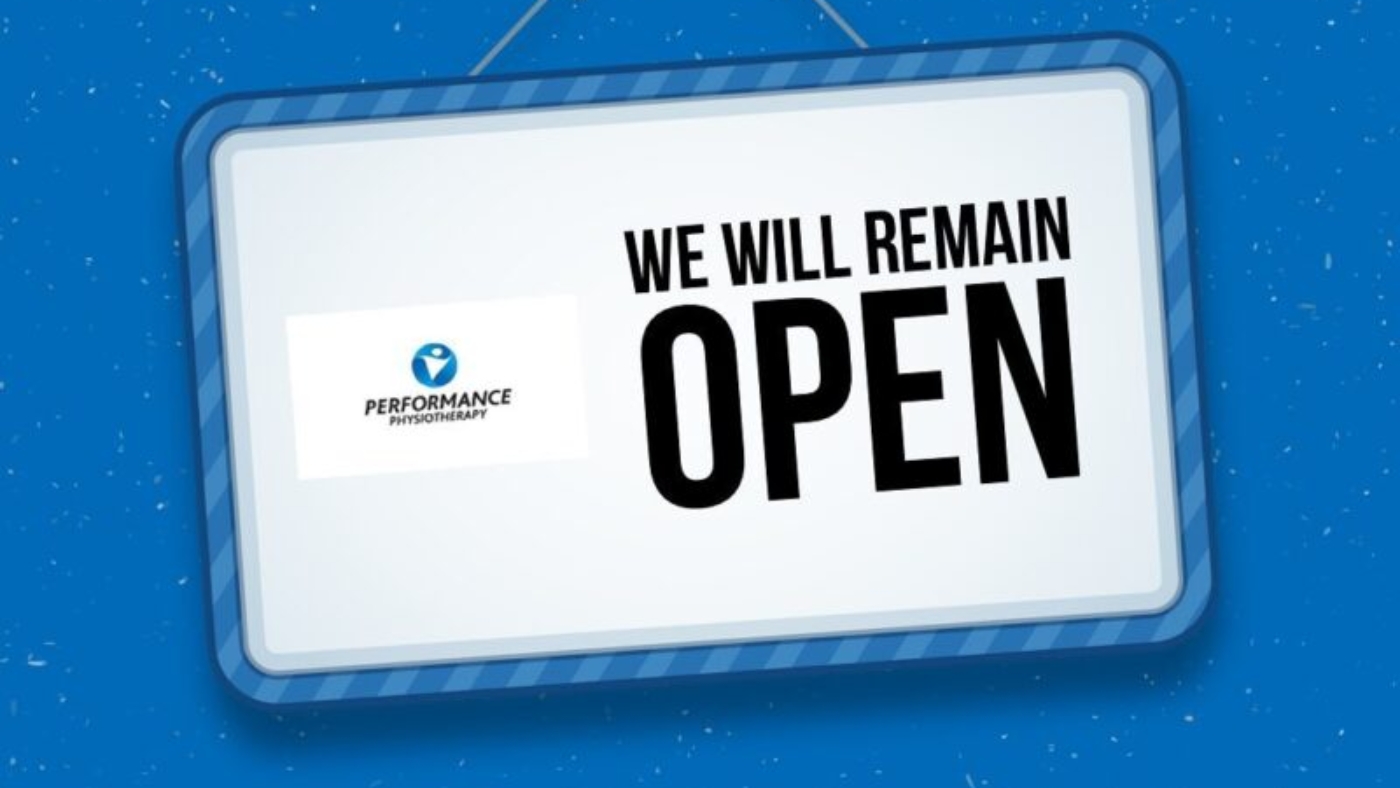 We will remain open through level 5 restrictions